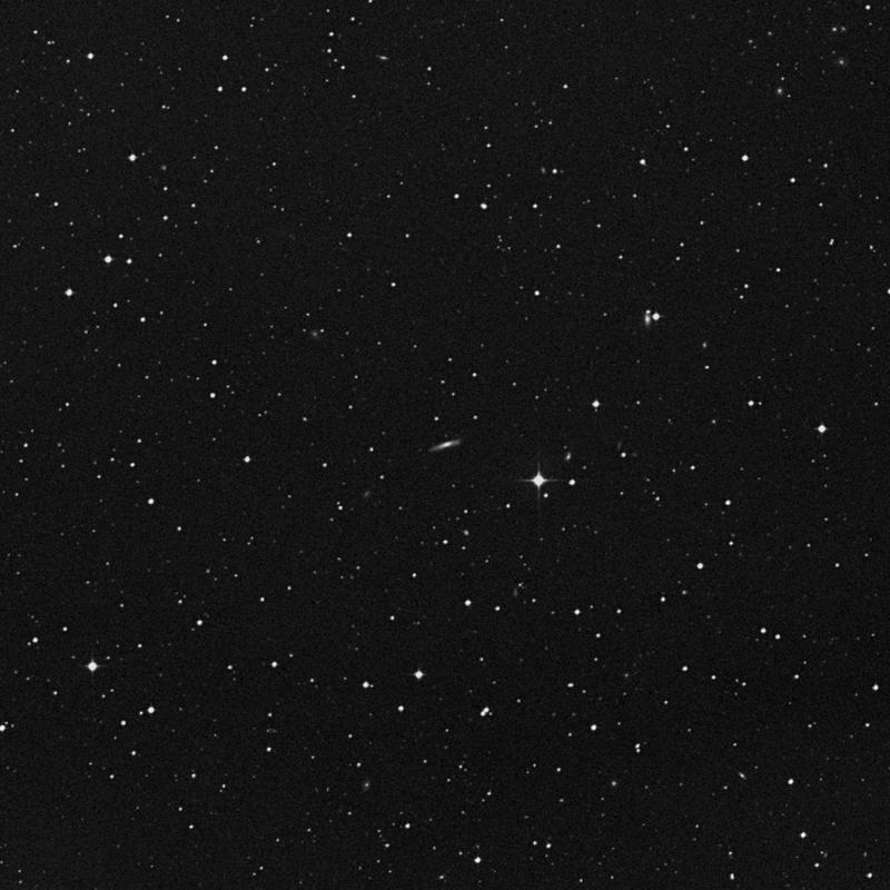 Image of IC 4354 - Spiral Galaxy in Virgo star
