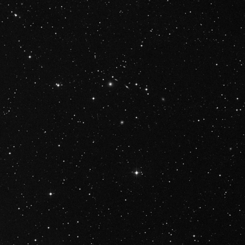 Image of IC 4611 - Spiral Galaxy in Hercules star