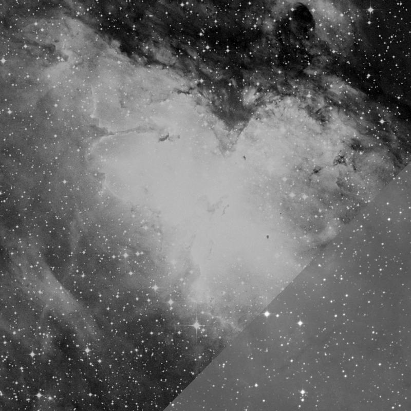 Image of IC 4703 (Eagle Nebula) - Nebula in Serpens star