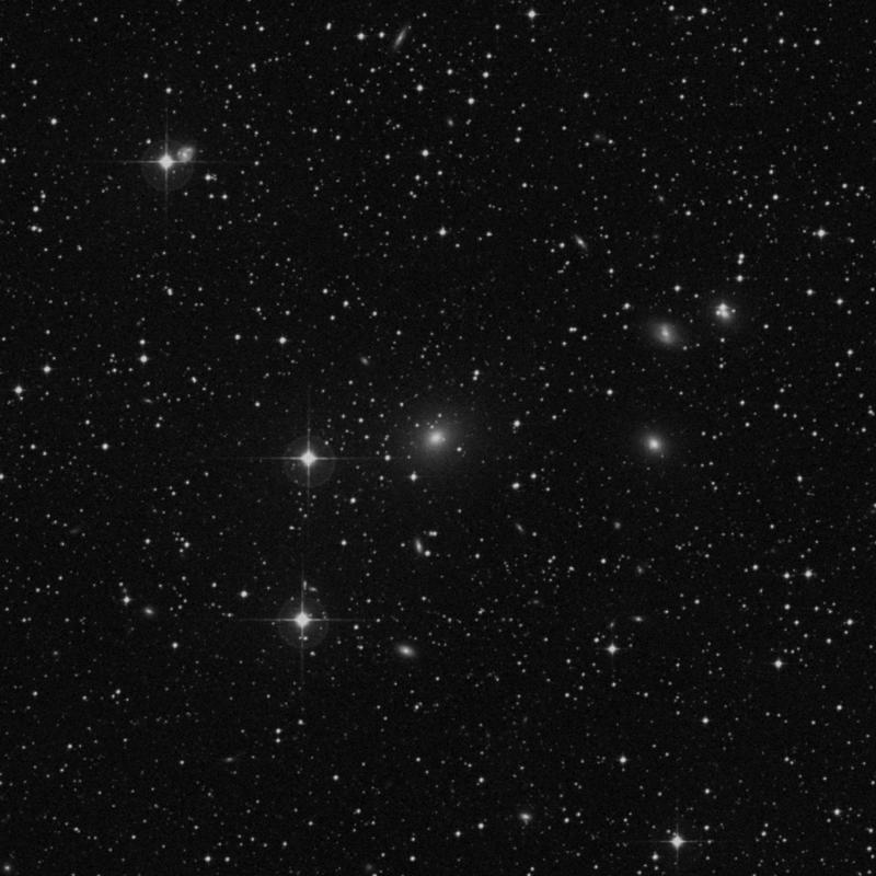 Image of IC 4931 - Elliptical Galaxy in Sagittarius star