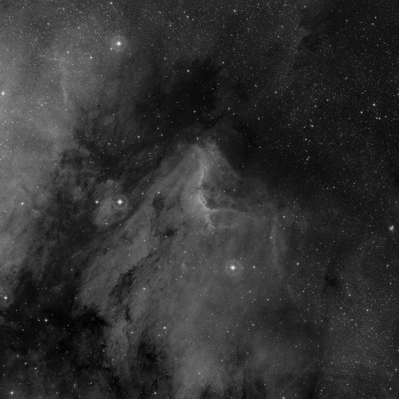 Image of IC 5070 (Pelican Nebula) - HII Ionized region in Cygnus star