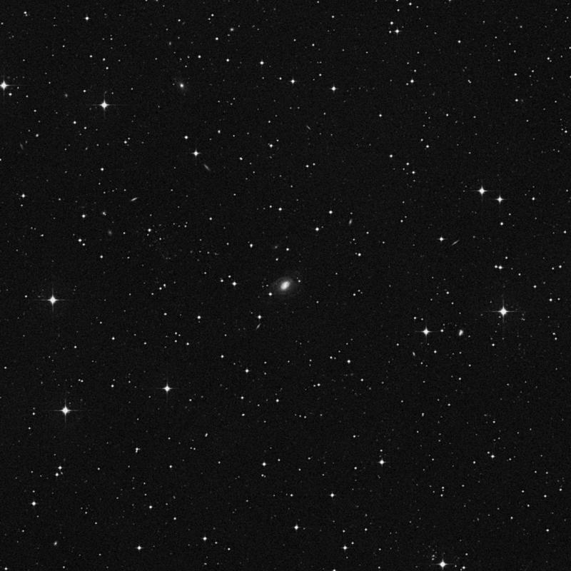 Image of IC 553 - Barred Spiral Galaxy in Sextans star