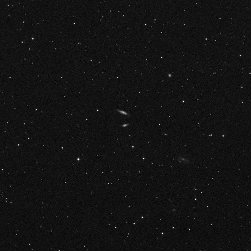 Image of IC 563 - Spiral Galaxy in Sextans star