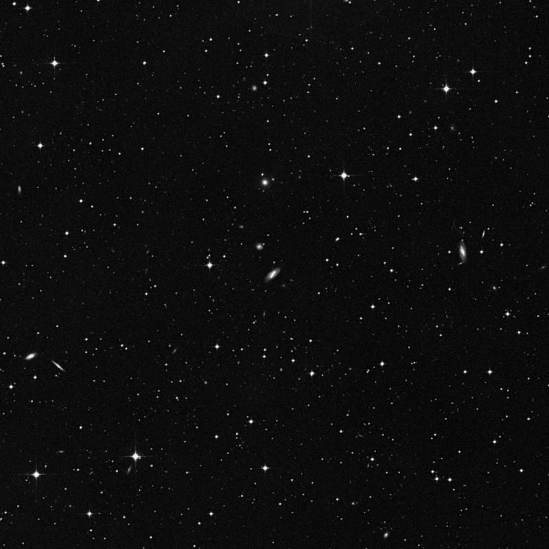 Image of IC 579 - Barred Spiral Galaxy in Hydra star