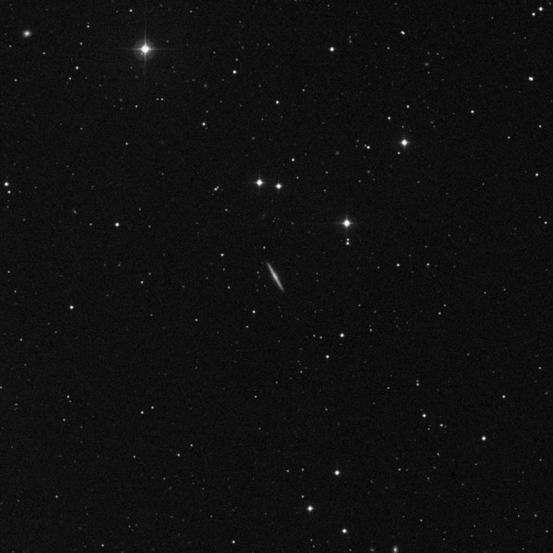 Image of IC 610 - Spiral Galaxy in Leo star