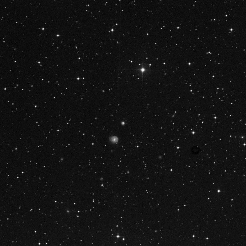 Image of IC 5187 - Spiral Galaxy in Tucana star