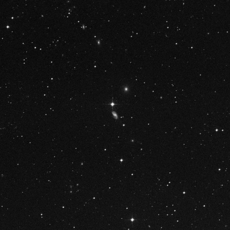 Image of NGC 66 - Barred Spiral Galaxy in Cetus star