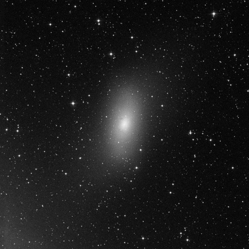Image of Messier 110 - Elliptical Galaxy in Andromeda star
