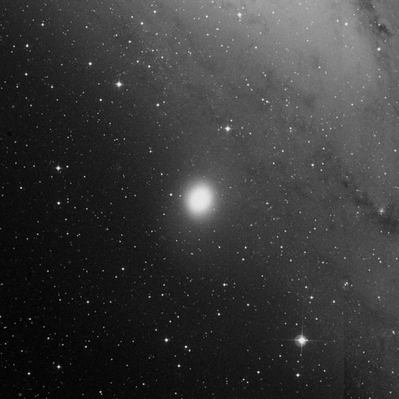 Image of Messier 32 - Elliptical Galaxy in Andromeda star