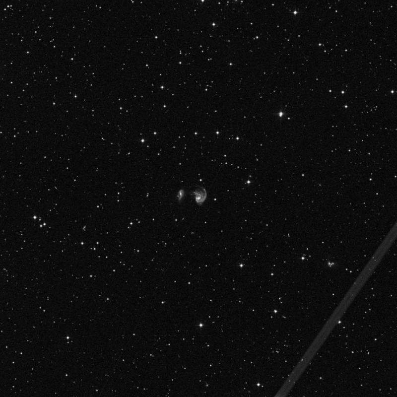 Image of NGC 218 - Spiral Galaxy in Andromeda star
