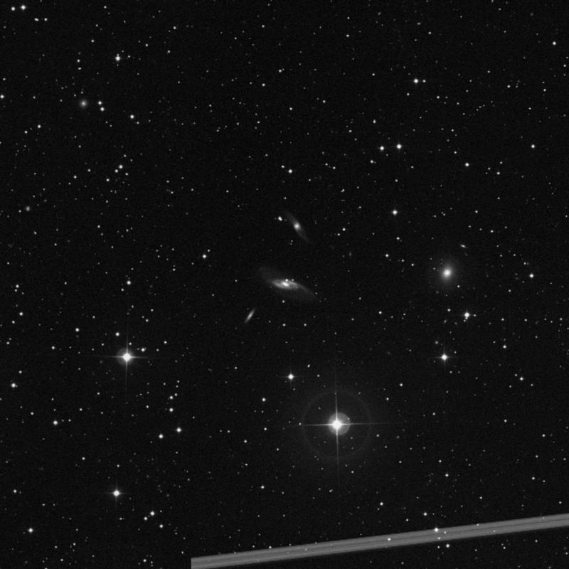 Image of NGC 536 - Spiral Galaxy in Andromeda star