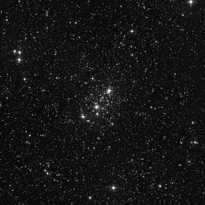 Image of Messier 103 - Open Cluster in Cassiopeia star