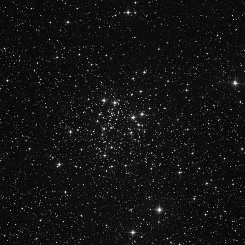 Image of NGC 663 - Open Cluster in Cassiopeia star
