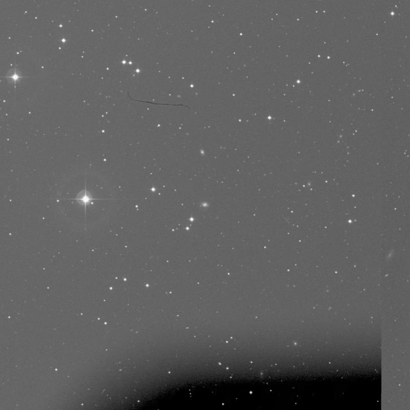 Image of IC 621 - Spiral Galaxy in Sextans star
