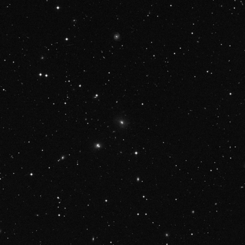 Image of IC 664 - Elliptical/Spiral Galaxy in Leo star