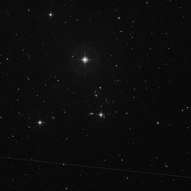 Image of IC 667 - Elliptical Galaxy in Leo star