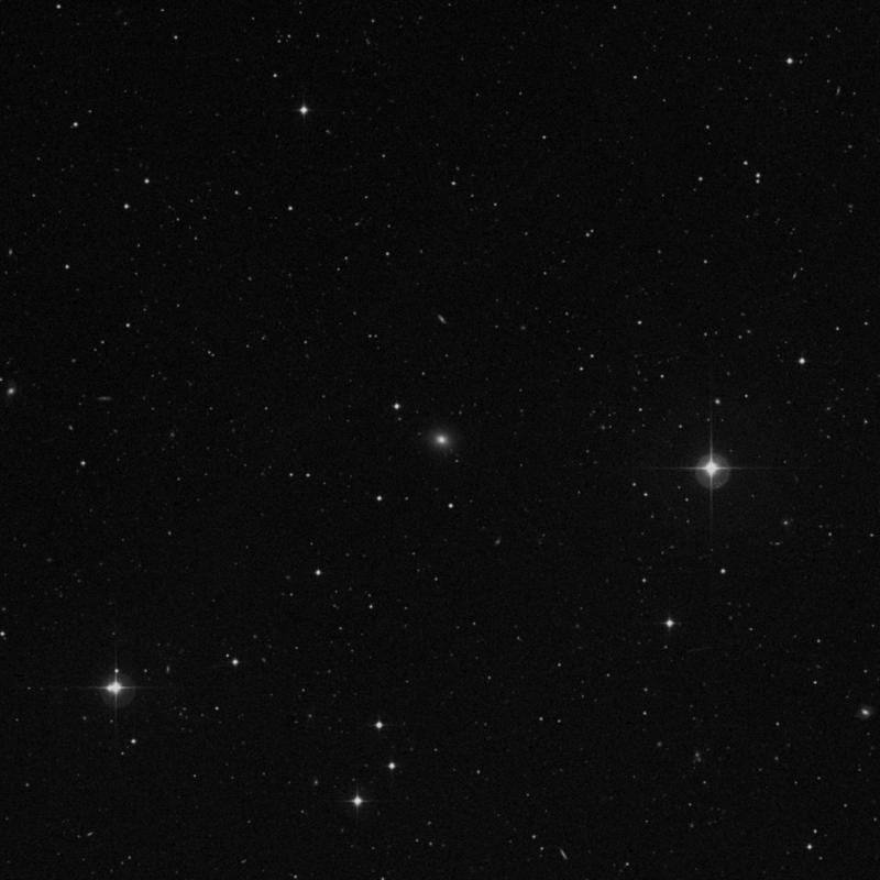 Image of IC 670 - Elliptical/Spiral Galaxy in Leo star
