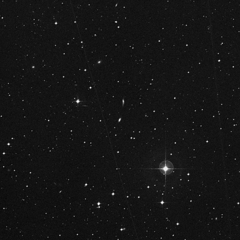 Image of IC 672 - Lenticular Galaxy in Crater star