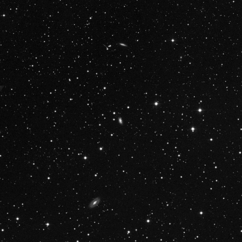 Image of NGC 834 - Spiral Galaxy in Andromeda star