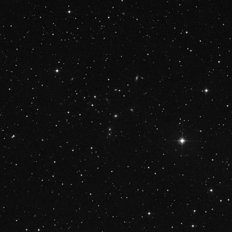 Image of NGC 860 - Elliptical Galaxy in Triangulum star