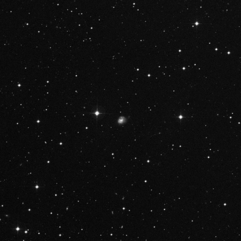 Image of NGC 893 - Spiral Galaxy in Phoenix star