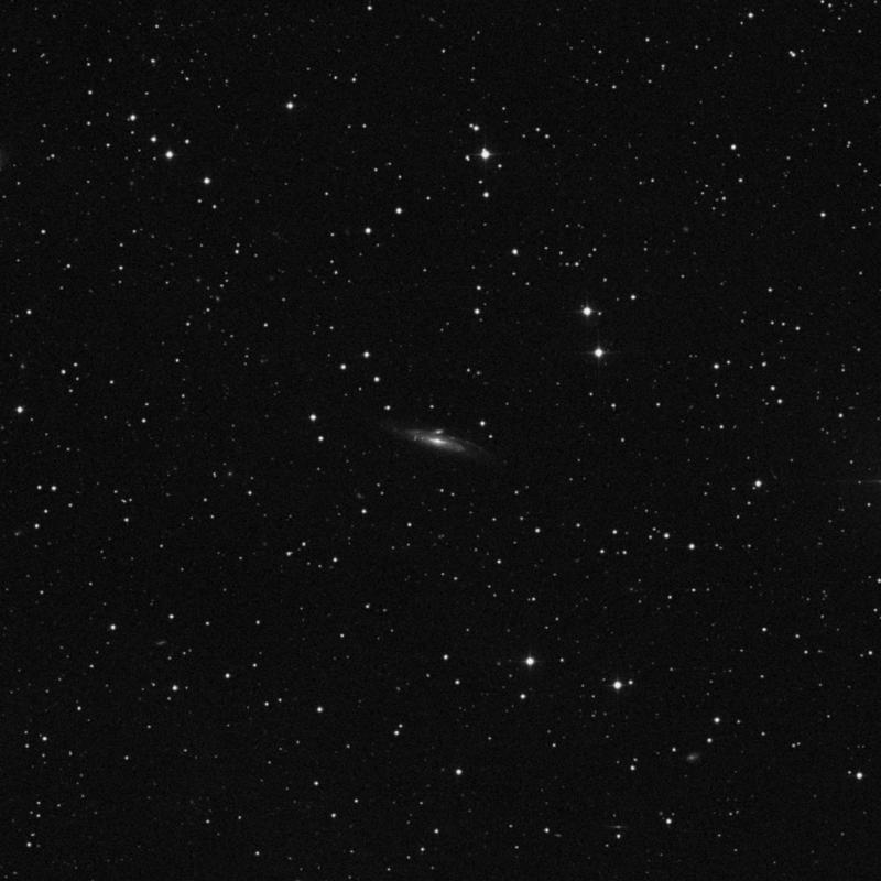 Image of NGC 931 - Spiral Galaxy in Triangulum star