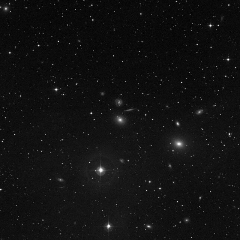 Image of NGC 1066 - Elliptical Galaxy in Triangulum star