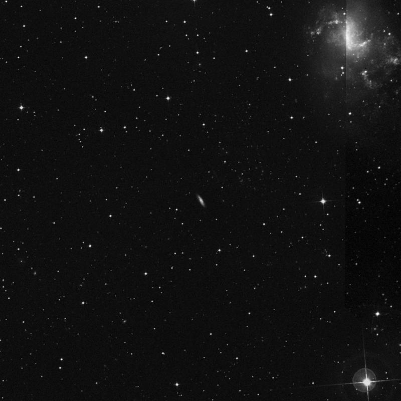 Image of NGC 1313A - Barred Spiral Galaxy in Reticulum star