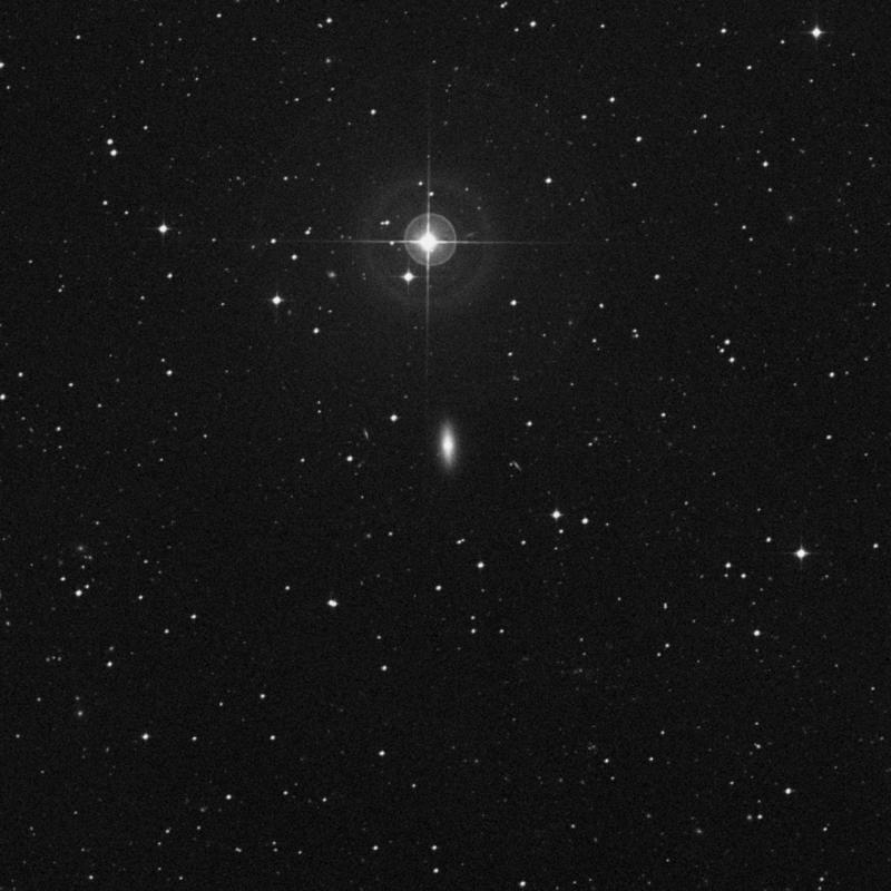 Image of NGC 1366 - Lenticular Galaxy in Fornax star