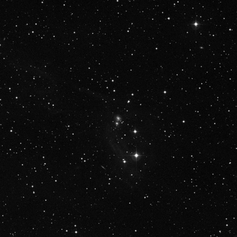 Image of NGC 1633 - Intermediate Spiral Galaxy in Taurus star