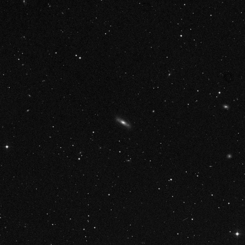 Image of IC 724 - Spiral Galaxy in Virgo star