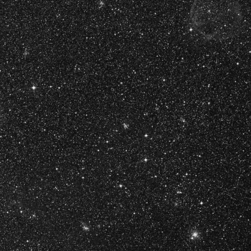 Image of NGC 1766 - Open Cluster in Mensa star