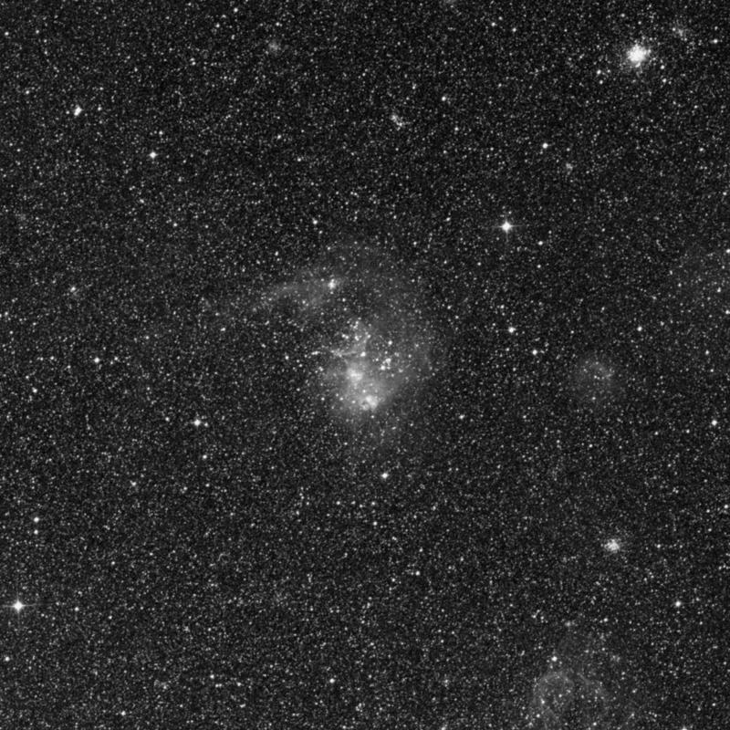 Image of NGC 1770 - Star Cluster + Nebula in Dorado star