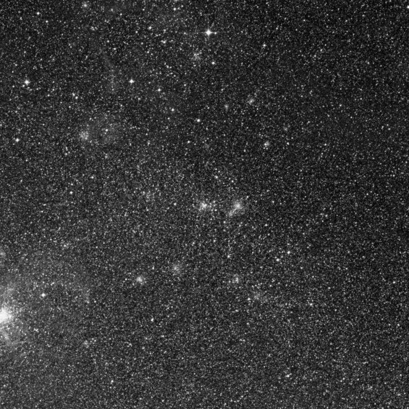 Image of NGC 1839 - Open Cluster in Dorado star