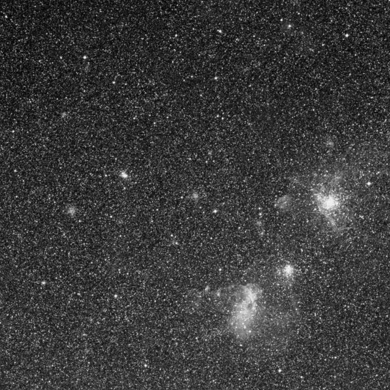 Image of NGC 1860 - Open Cluster in Dorado star