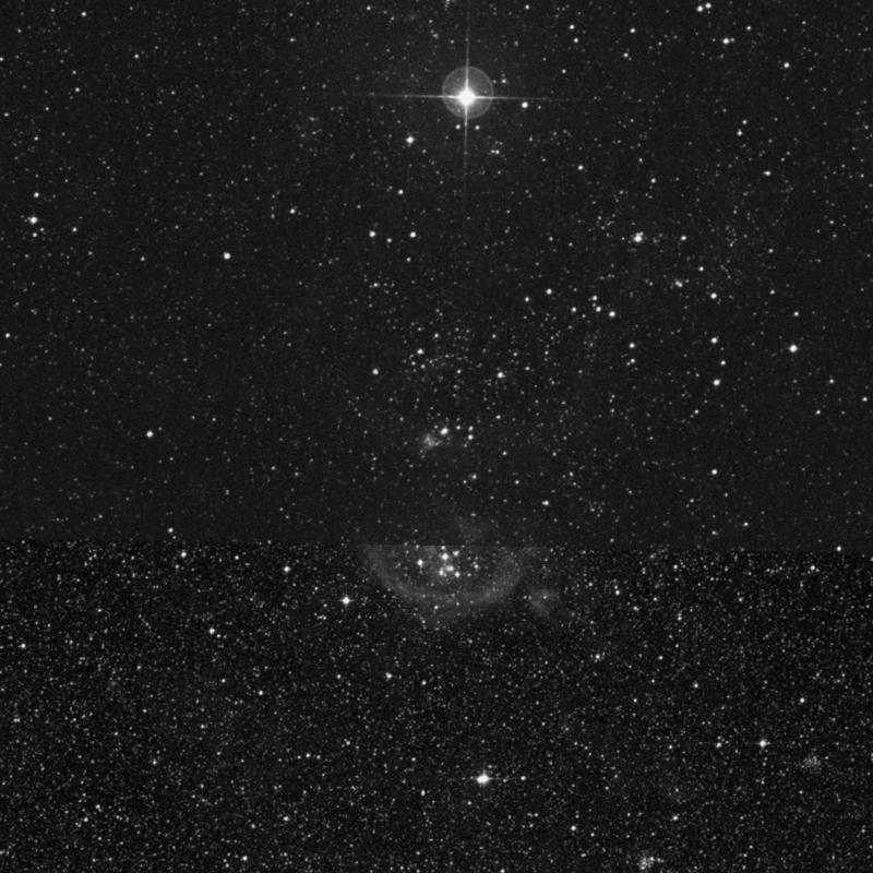 Image of NGC 1869 - Star Cluster + Nebula in Dorado star