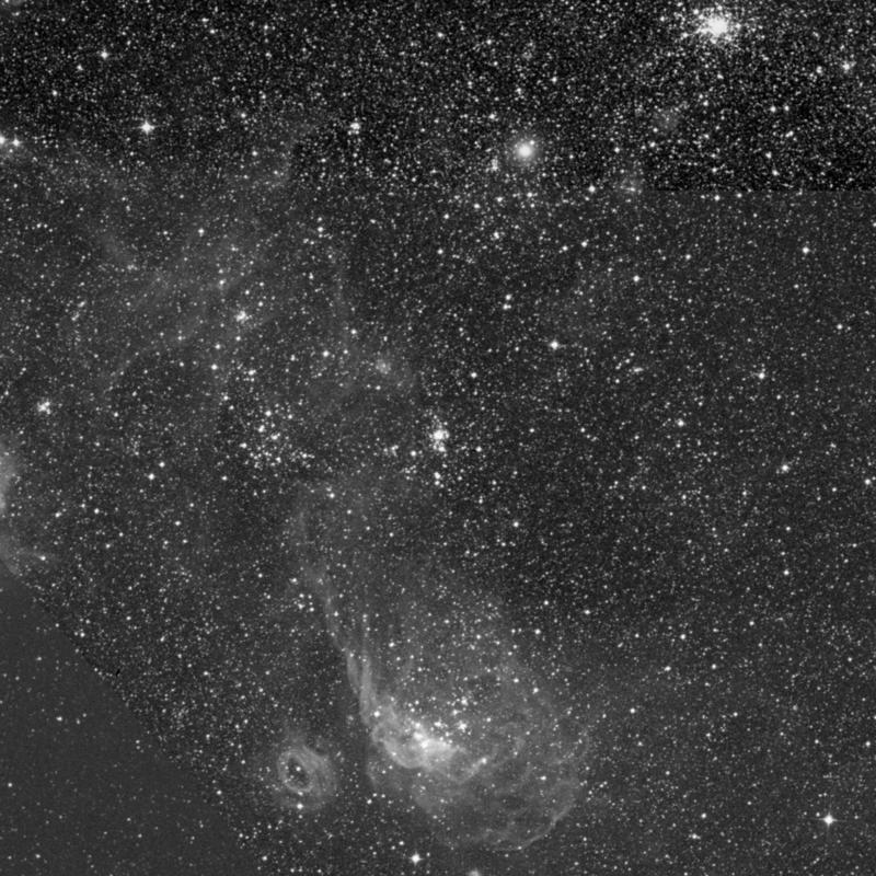 Image of NGC 2011 - Open Cluster in Dorado star
