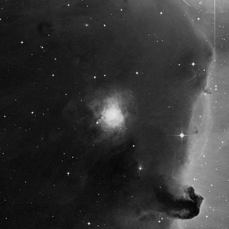 Image of NGC 2023 - Reflection Nebula in Orion star