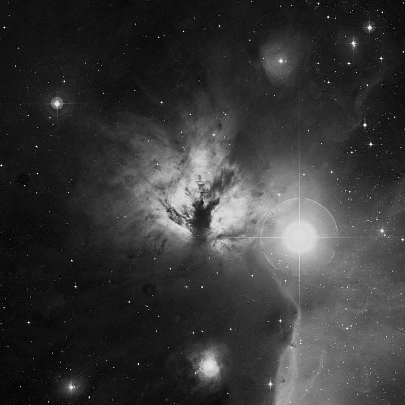 Image of NGC 2024 - Nebula in Orion star