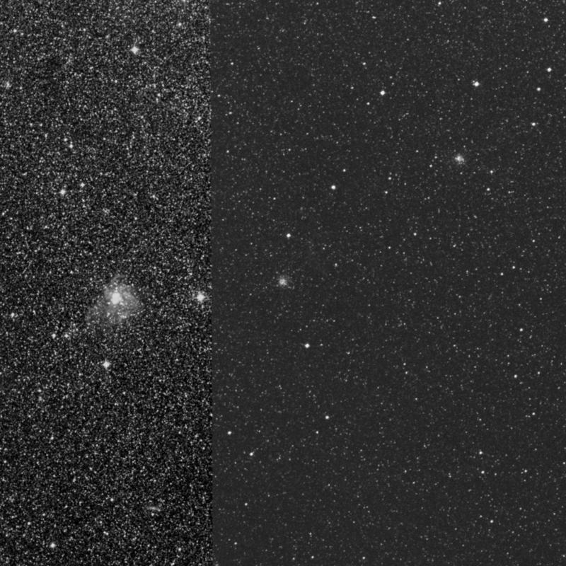 Image of NGC 2056 - Open Cluster in Mensa star