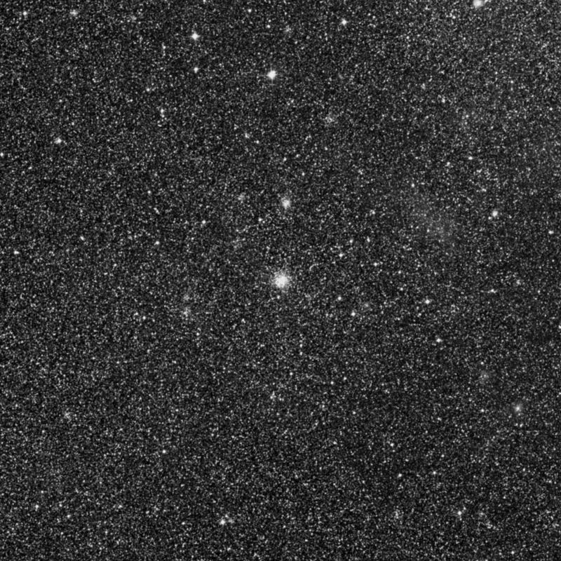Image of NGC 2107 - Open Cluster in Mensa star