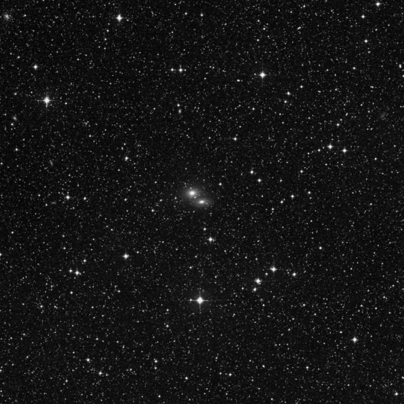 Image of NGC 2187A - Lenticular Galaxy in Dorado star