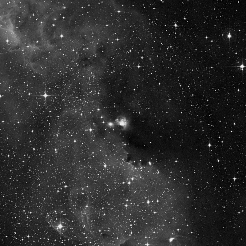 Image of NGC 2327 - Reflection Nebula in Canis Major star