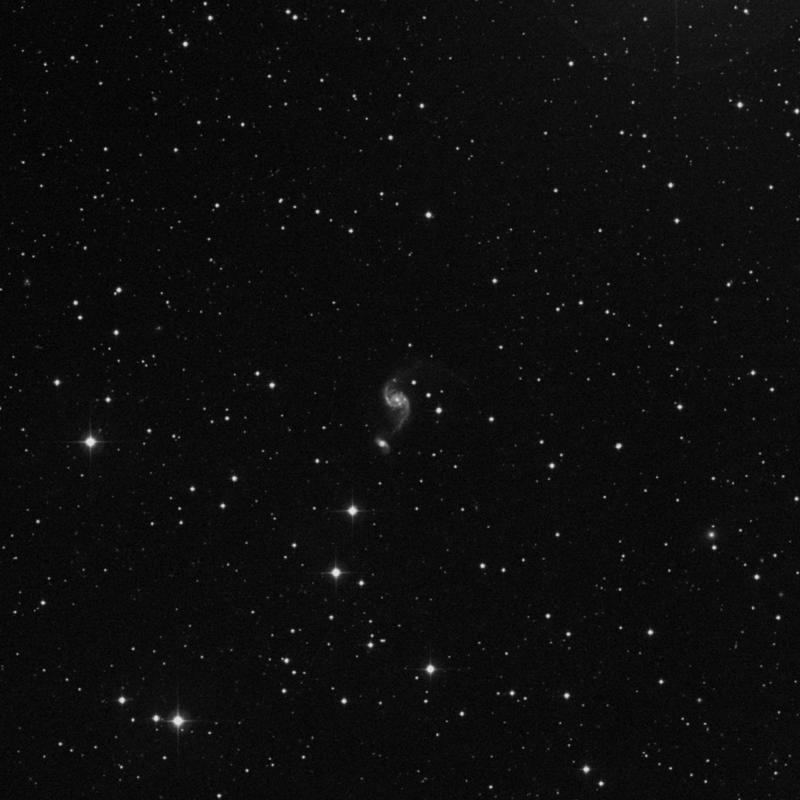 Image of NGC 2535 - Galaxy in Cancer star