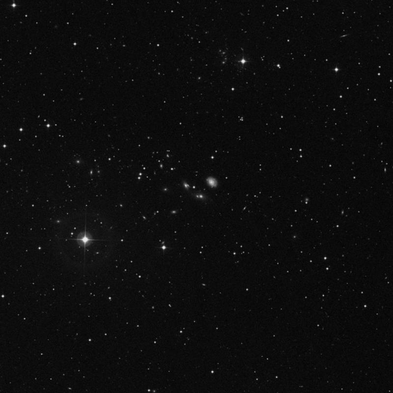 Image of NGC 2686B - Elliptical Galaxy in Ursa Major star