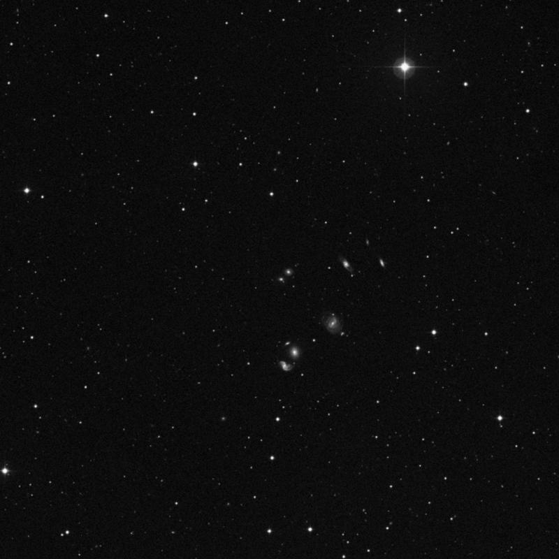 Image of IC 869 NED02 - Elliptical Galaxy in Coma Berenices star