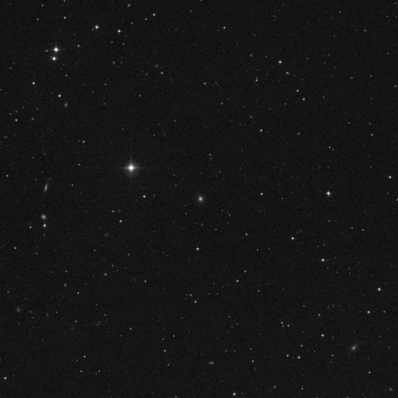 Image of IC 889 - Elliptical Galaxy in Virgo star