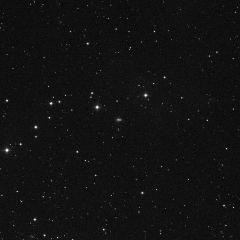 Image of NGC 2951 - Galaxy Pair in Hydra star