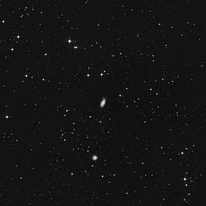 Image of NGC 2980 - Spiral Galaxy in Sextans star