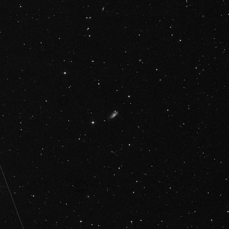 Image of NGC 3075 - Spiral Galaxy in Leo star
